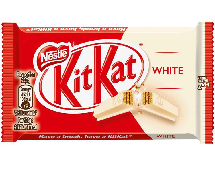 KitKat 4 Finger White 24 x 41.5g