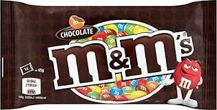 M&M’S Milk Chocolate Bag 24 x 45g