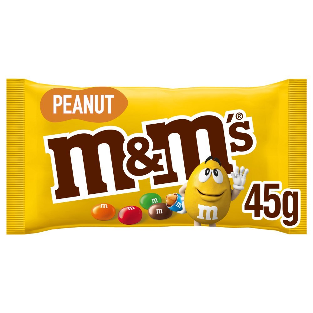M&M’s Peanut & Milk Cocolate Bag 45g x 24