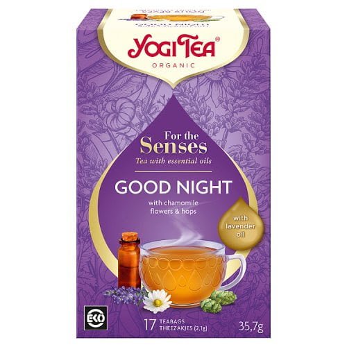 Yogi Tea Good Night with Chamomile & Lavender Oil Bio 17 Bags 35.7g