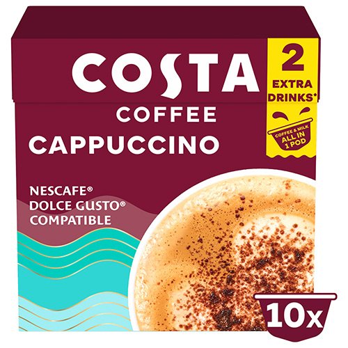 Costa Coffee Dolce Gusto (compatible) Cappuccino