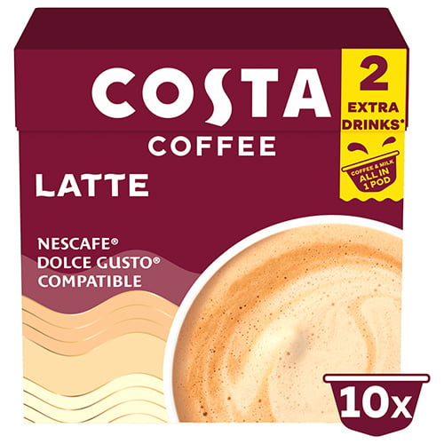 Costa Coffee Dolce Gusto (compatible) Latte