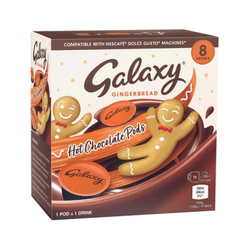 Galaxy Gingerbread Hot Chocolate Pods