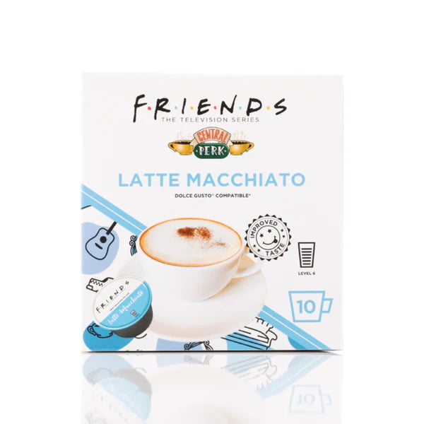 Cafféluxe Friends Central Perk Dolce Gusto 10 Pods Latte Macchiato