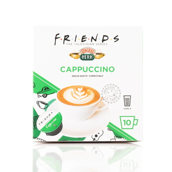Cafféluxe Friends Central Perk Dolce Gusto 10 Pods Cappuccino