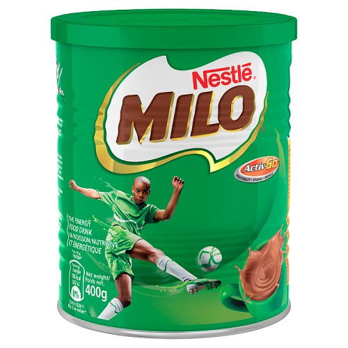 Milo Malt Chocolate Drink Powder Ghana 400g Tin