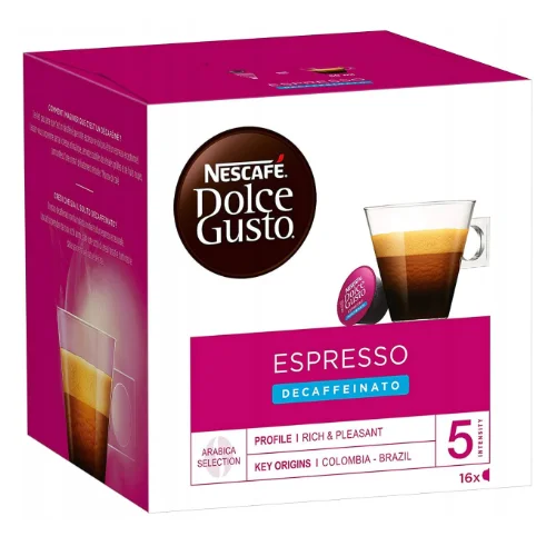 Nescafe Dolce Gusto Espresso Decaffeinato Blue 16Cap 96g