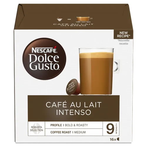 Nescafe Dolce Gusto Cafe Au Lait Intenso 16 Cap 160g