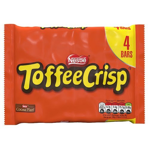 Nestle Toffee Crisp 4pk 124g