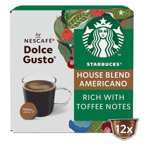 Starbucks Dolce Gusto – American House Blend (12 Capsules)