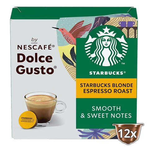 Starbucks Dolce Gusto – Blonde Espresso Roast (12 Capsules)