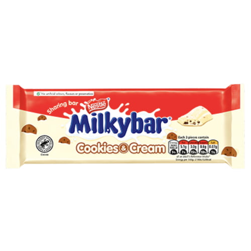 MilkyBar Cookies & Cream Block