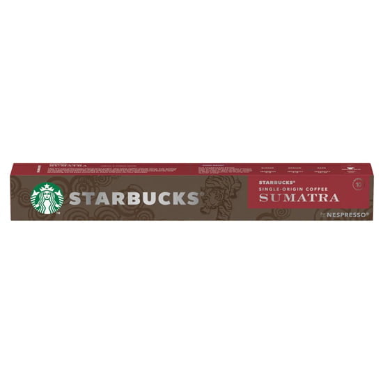 Nespresso Starbucks Sumatra Espresso Coffee Pods