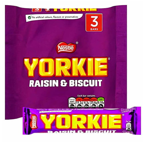YORKIE Raisin & Biscuit Multi Pack